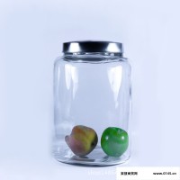 专业食品玻璃瓶 商品展示销售密封玻璃瓶 玻璃包装容器工艺品瓶可定制