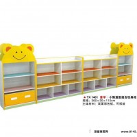 哆啦A梦储物柜 卡通组合玩具柜 幼儿园玩具整理柜 多种卡通造