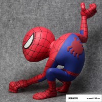 宏利厂家专业定制儿童玩具公仔 蜘蛛侠超人套装战士 儿童益智玩具 纪念礼品收藏品