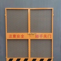 腾瑶 电梯门 人货施工电梯楼层安全防护门