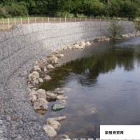 【水利工程用网】堤坡防护水库建设安全防护石笼网,**石笼网箱