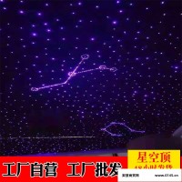 河北省保定市博野县PMMA导光星空顶照明LED满天星光纤七彩装饰光纤灯彩印星空顶