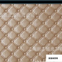 【10年诚信通企业】PVC人造革，上海皮革合成革，箱包面料