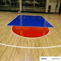 缤瑞定制 运动木地板 篮球木地板 乒乓球地板 运动木地板厂家