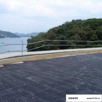 屋顶绿化透水板 地下车库顶板排水板 运动场蓄排水板