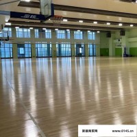 金陵体育室内体育馆运动木地板国际篮联认证比赛运动地板进口枫桦木