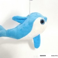 小鲸鱼毛绒精美挂件婴儿玩具抱枕仿真玩具促销礼品定制加工