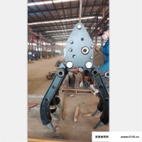 济宁邦力供应JXZ150型挖掘机机械抓木器 机械抓 成本低 抓取钢材 挖机钢抓