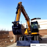 新疆区域山重机械135轮式挖掘机 工程机械专用 挖掘机优先选择