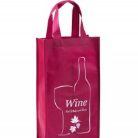 无纺布红酒袋子 支装通用红酒手提袋 葡萄酒礼品袋 单支红酒包装袋 红酒包装袋 定制LOGO