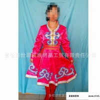 其它 现货内蒙古蒙古袍 加工员工服  成年蒙古袍  蒙古族传统服饰