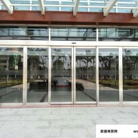 办公玻璃自动门 广州厂家 钢化玻璃自动门厂家价格