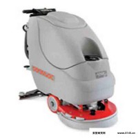 COMACA品牌BILA20B 手推电动洗地机，车间办公环境洗地吸干一次完成