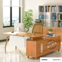 鑫达家具简约现代办公桌老板办公桌实木办公桌组合办公桌