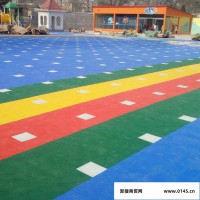东昊 塑胶悬浮拼装地板 幼儿园运动场儿童乐园可用 防滑耐磨