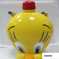 塑胶制品 唐老鸭造型背带水壶 儿童逗乐用品 品质环保