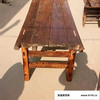 自诚 老榆木桌子凳子 简易榆木床 现代榆木家具 一件起订 榆木家具厂家