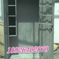供应深圳保洁柜生产厂家拖把柜订做不锈钢保洁用具整理柜杂物柜