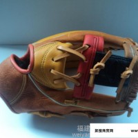 库存牛皮棒球手套款型展示、零售