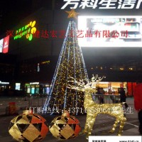 深圳健达宏艺工艺品**圣诞树，大型圣诞装饰，圣诞礼品批发，圣诞鹿