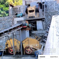 建材厂河卵石破碎制砂机 流动车石料粉碎机价格  砂石料场机器