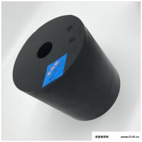 鹏派橡塑生产 橡胶弹簧减震柱 定做黑色橡胶缓冲胶垫块 橡胶墩 橡胶制品厂