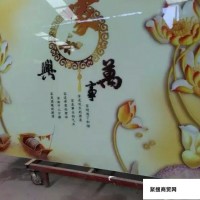 广州万能UV平板打印机数码印花设备喷能打印任何图案设备