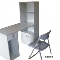 台式组合连体办公桌 办公室家用简易写字台办公桌 家用钢制办公