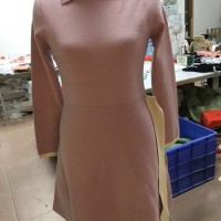 ZWFS-00005 纺织品 贴牌做 服装厂家 棉衣裙