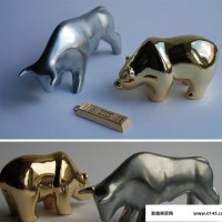 金属工艺品加工制作   创意动物办公摆件  铸铜工艺品 纪念