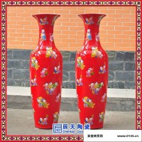 陶瓷大花瓶定做 陶瓷大花瓶厂家 青瓷工艺品