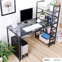 爱尚书亚 家用特价书桌电脑桌 简约台式转角桌 简易家具书架桌子