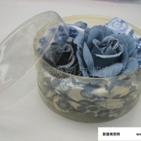 广州市白云区工艺品饰品礼品透明 PVC圆筒包装(图) **产品 纸桶（罐）