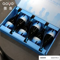 智利傲鱼红酒品牌代理加盟海底摩艾01珍藏混酿红葡萄酒750ml