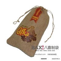 咖啡豆包装袋 麻布咖啡豆布袋 咖啡包装袋 麻布袋