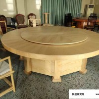 岩板入框电动圆桌 酒店自动餐桌餐椅 重庆电动餐台工厂
