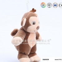 超可爱毛绒婴儿猴子 卡通毛绒猴子  款毛绒猴子玩具 ICT