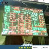 led显示屏厂家 专业生产电炉熔炼数据LED显示大屏幕