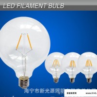 生产企业 LED灯丝泡 G125 6W 仿白炽灯