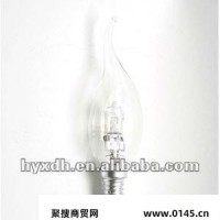 供应专业供应C35烛形泡 拉尾 节能卤素灯 代替传统白炽灯