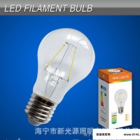 LED爱迪生仿古灯丝泡 A60 2W  取代传统白炽灯、钨丝