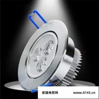 【品质保证】上海厂家批发圆形高亮白光led平面天花筒灯